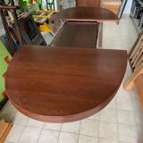 Table ovale Baumann avec rallonges