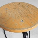 Industrial stackable stool, 55 cm high
