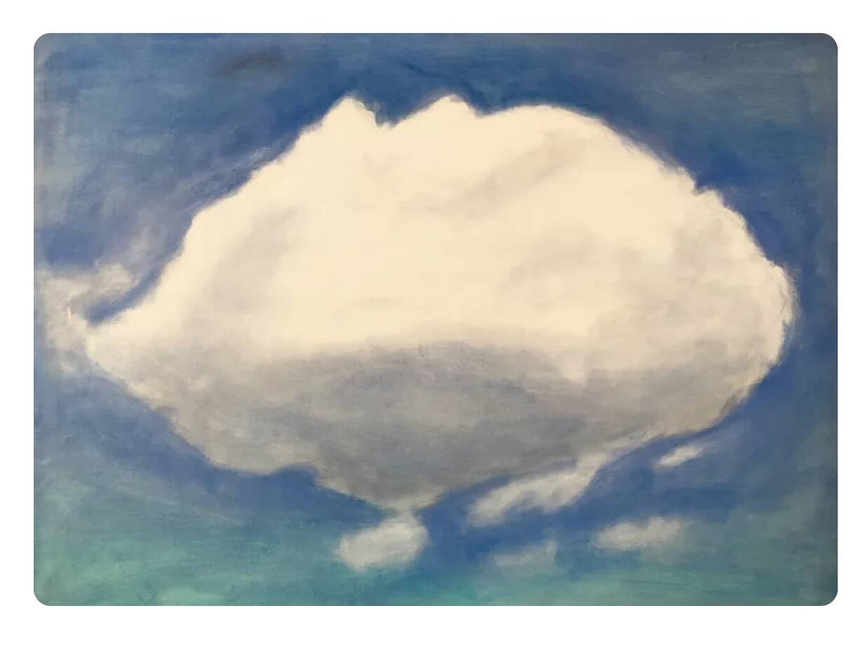 Figurative Cloud Painting