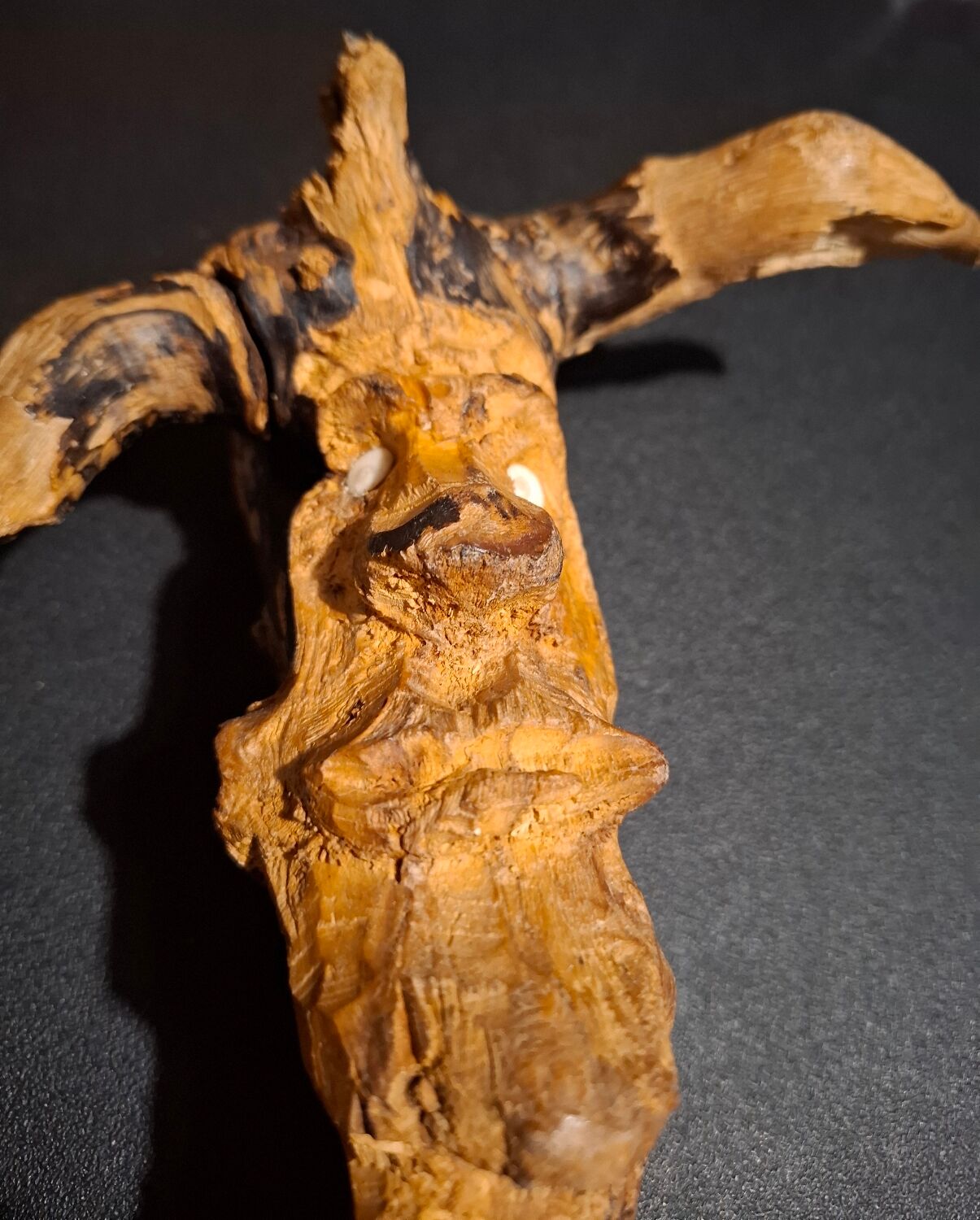 Handcrafted sculpture