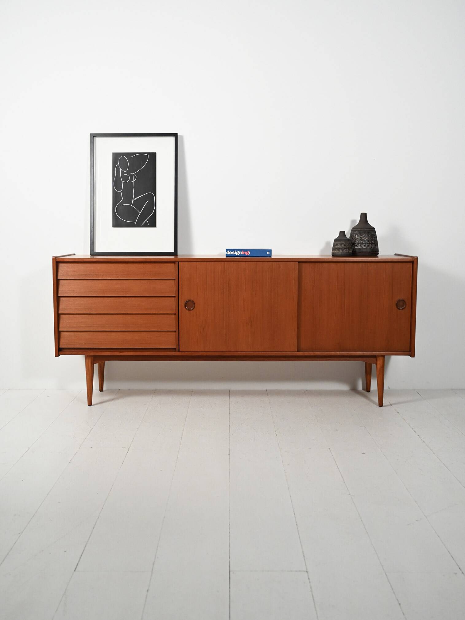 1960s German teak sideboard