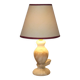 French Vintage Small Marble Table Lamp – Cream with Beige & Blue Veins 5237