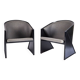 Paire de fauteuils postmodernes modèle Mandi par Jarvisalo