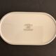 Porcelain vitro plate, Acapulco model by Villeroy and Boch, 34 x 16 cm