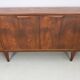 Rare vintage rosewood sideboard by McIntosh design by T. Robertson from the
