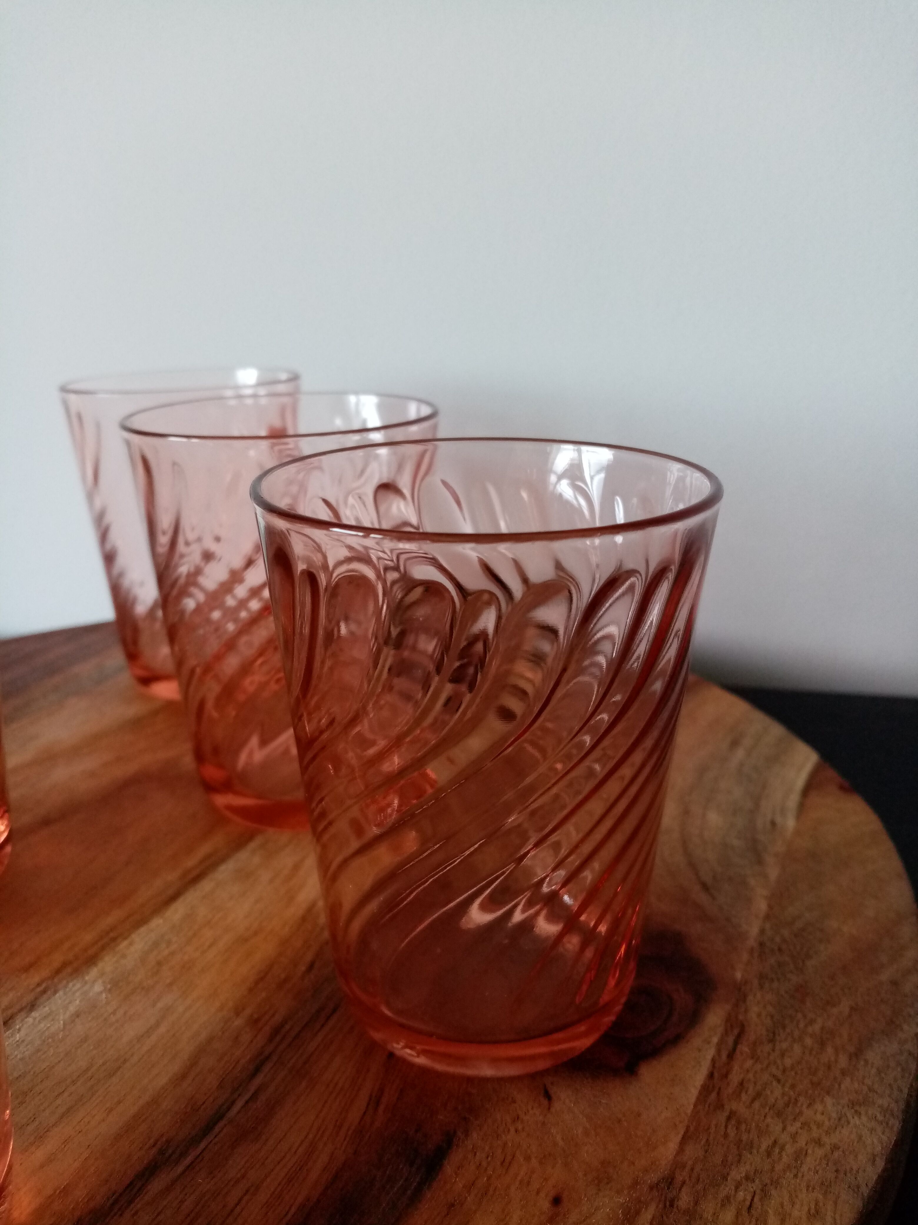 Verres à eau Rosaline