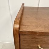 Compass foot chest of drawers