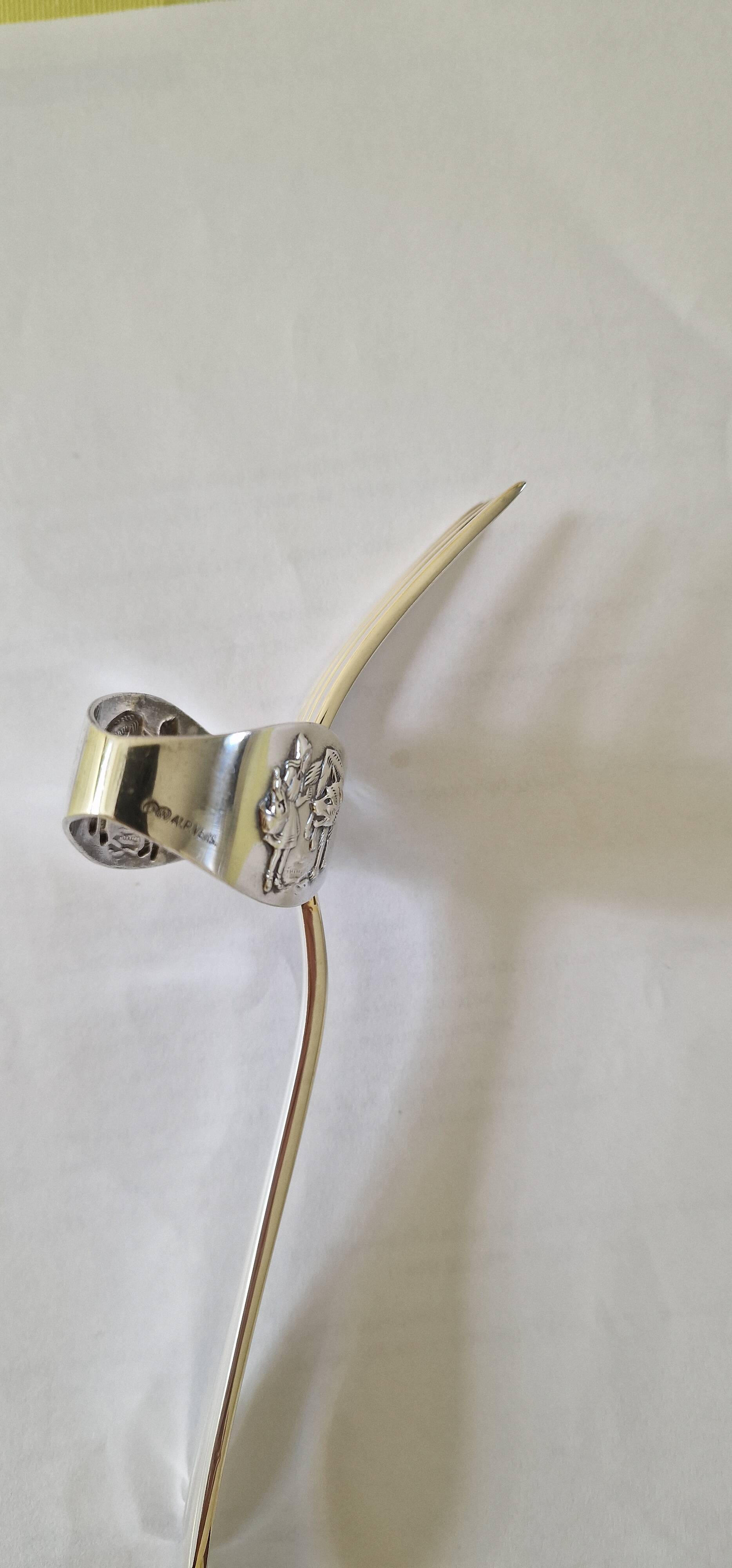 Birth cutlery and napkin ring