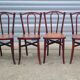 Set de 6 chaises bistrot Fischel et EV