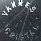 Small square ashtray vintage Crystal Vannes le Chatel