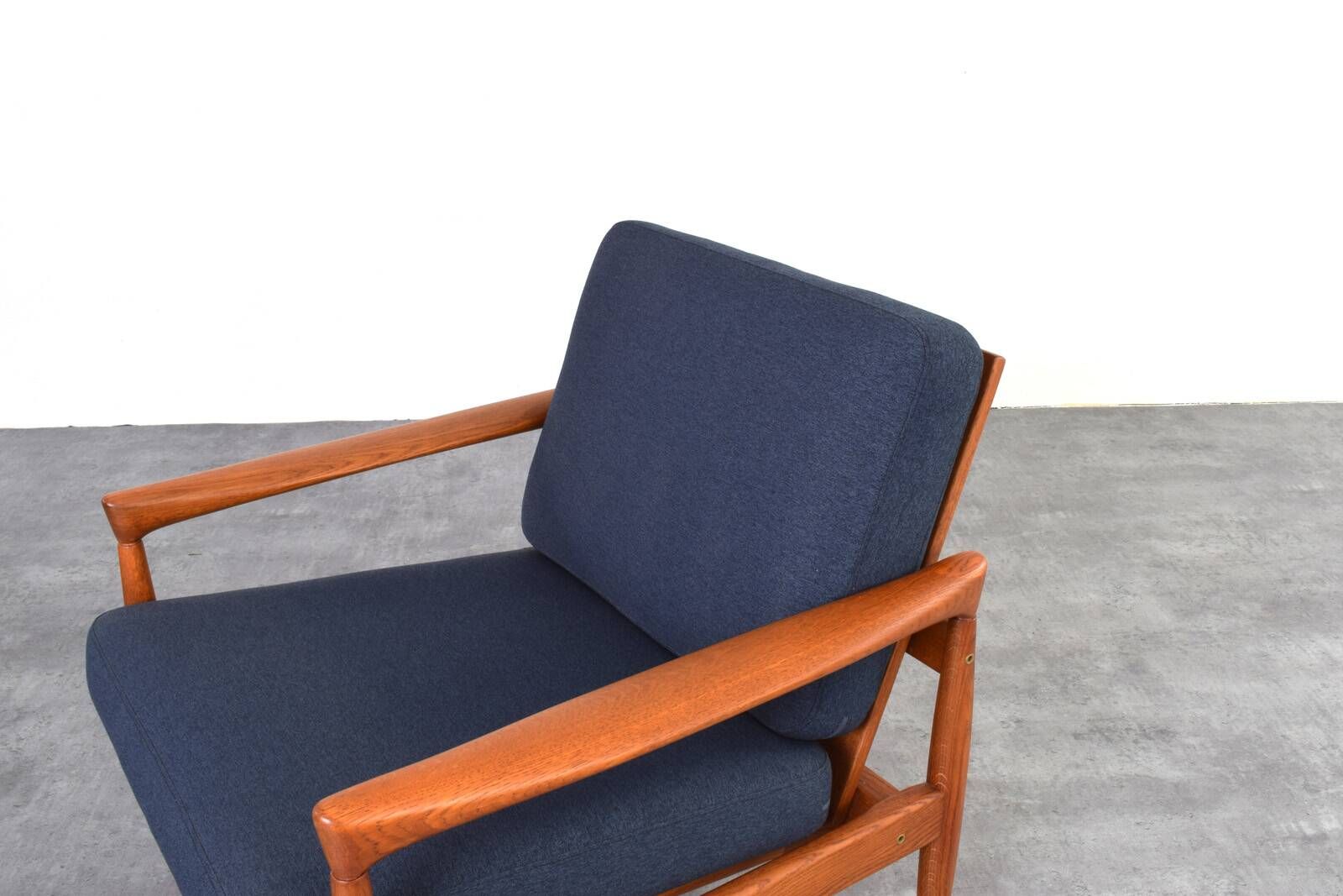 Mid-Century Oak Kolding Armchairs by Erik Wørts for IKEA, 1960s, Set of 2