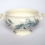 Dragonfly iron clay soup tureen