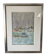 Tableau Marine. Original pastel signed by Henri Reiter. Port Normandie.