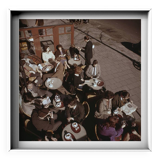 Une journée en terrasse à Amsterdam, tirage d’art, 1961, couleurs originales du film