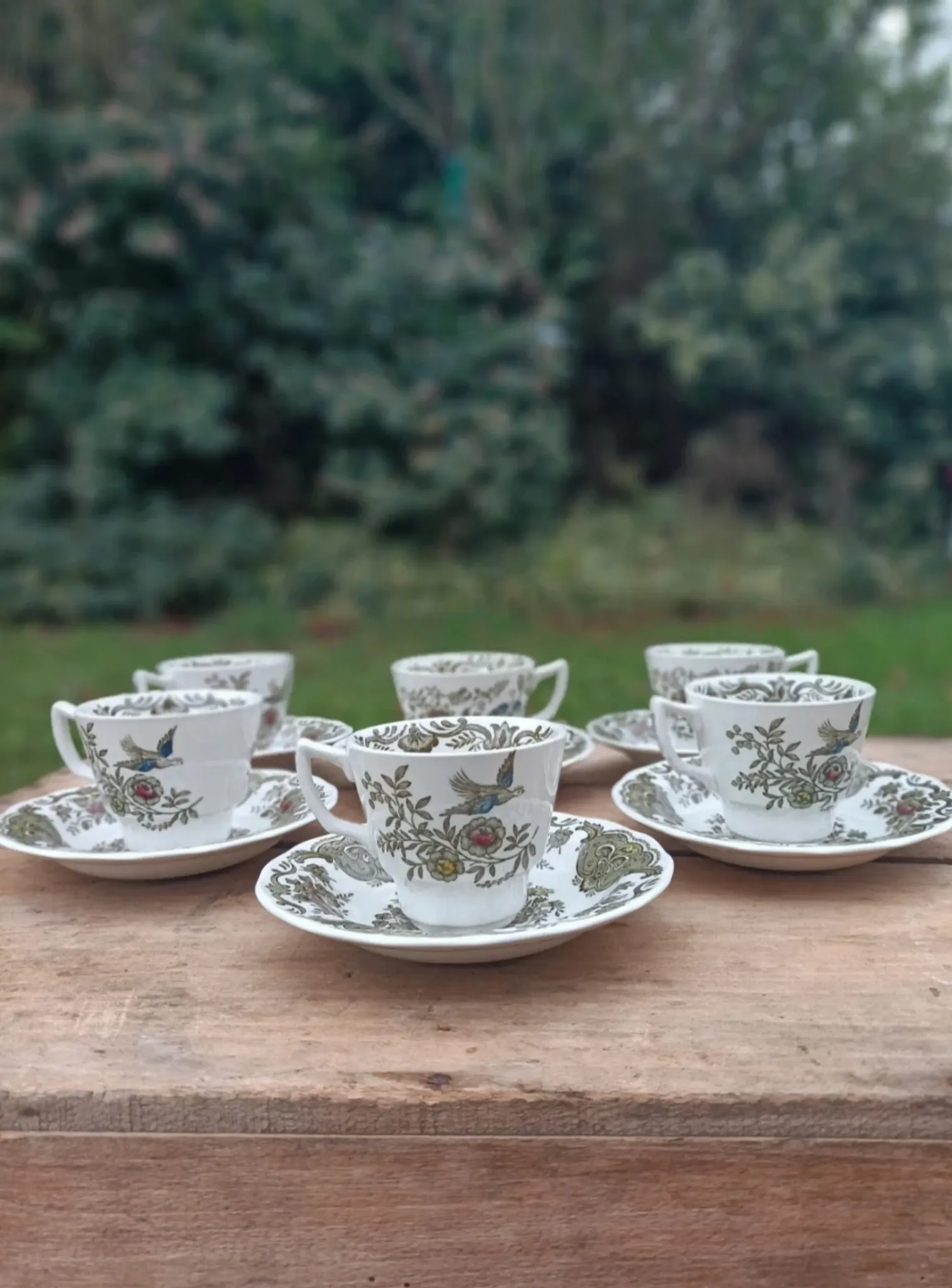 Coffee cup set - England