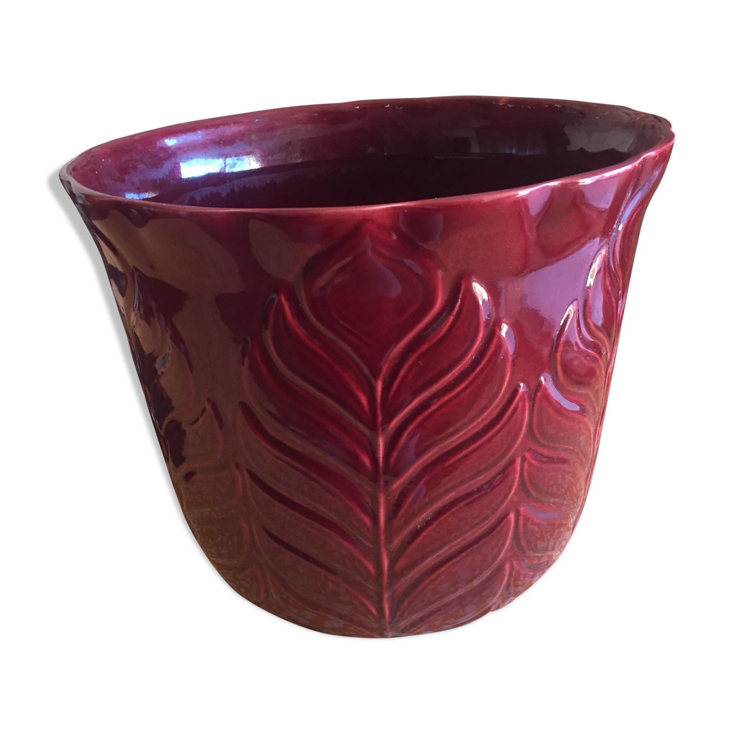 Ceramic pot cover