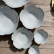 Set of 6 flower bowls