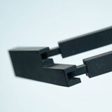 Black pivoting table lamp Model Tabla, designed by Marco Colombo & Mario Barbaglia for Italiana Luce