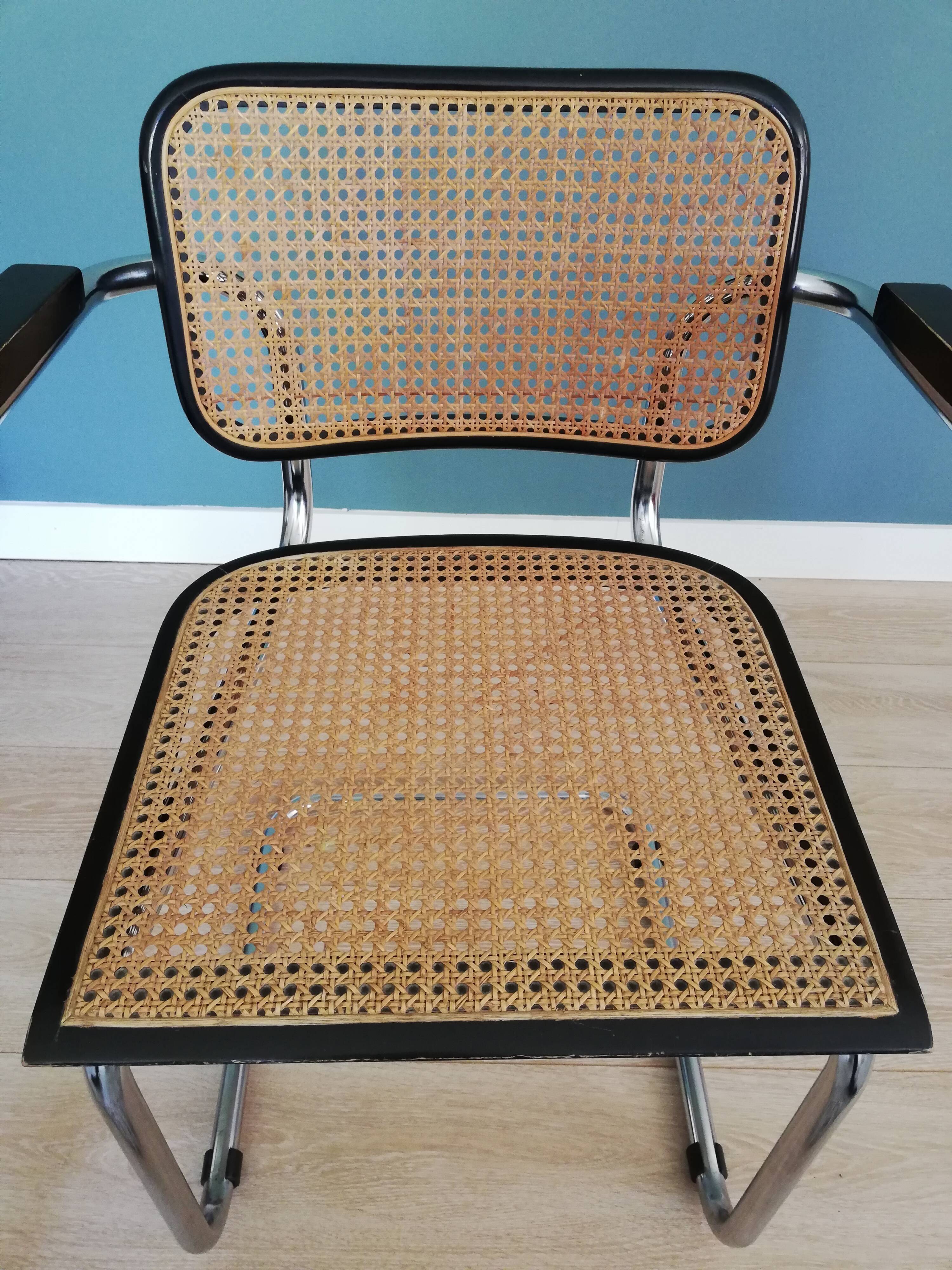 Cesca b64 armchair by Marcel Breuer