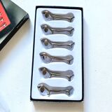 Vintage dog knife holders