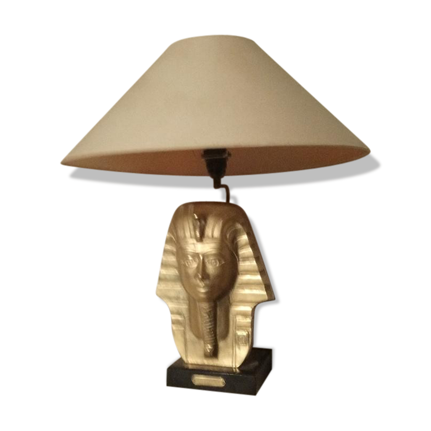 Bronze lamp topic Pharaoh years 50/60