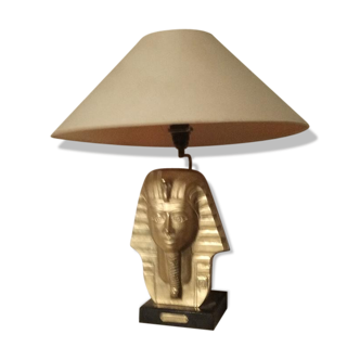 Lampe en bronze sujet pharaon années 50/60