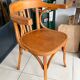 Fauteuil de bureau Baumann bois courbé 1950