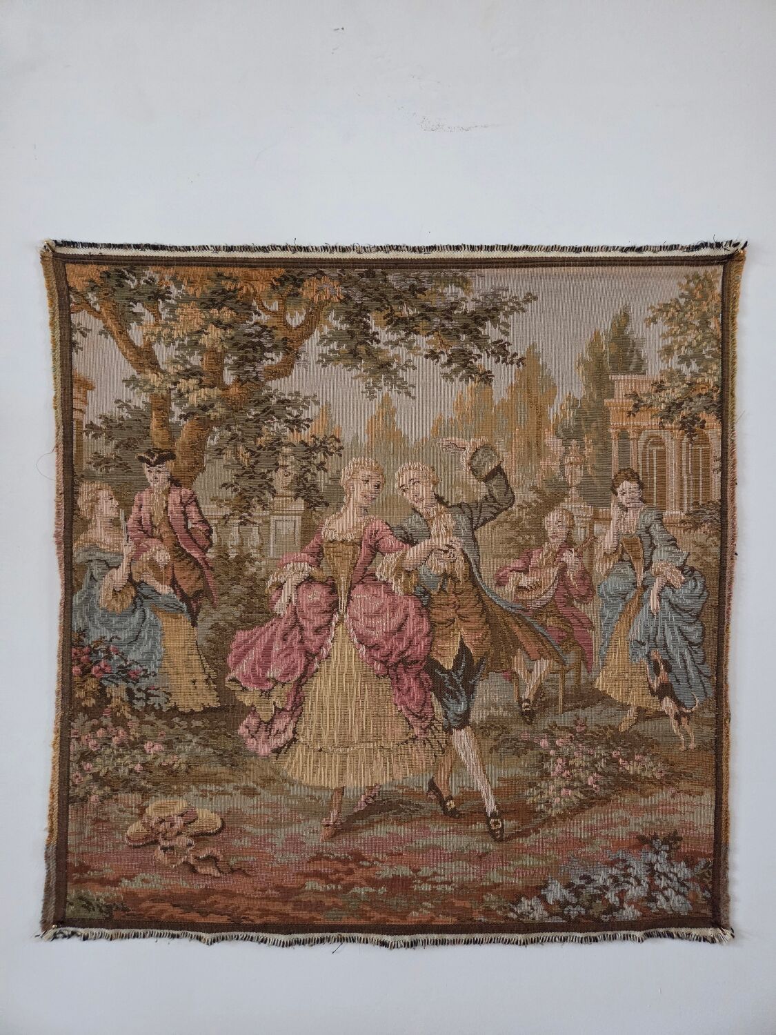 Aubusson wall tapestry, 20th century.