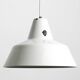 Two 50s metal enamel ceiling lamps by Axel Wedel Madsen for Louis Poulsen