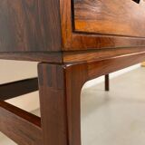 Danish Palisander Desk by Arne Wahl Iversen 60s