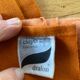 Vintage orange tablecloth