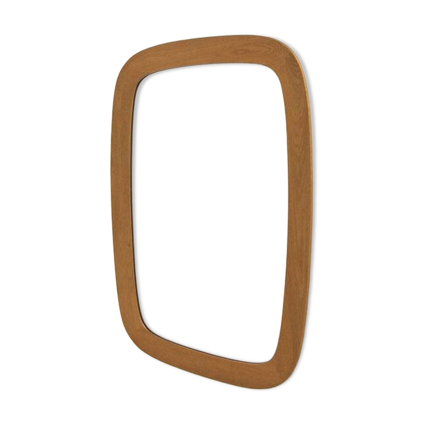 Scandinavian oak mirror "Kristina, model 603", Nybrofabriken, Sweden, 1960