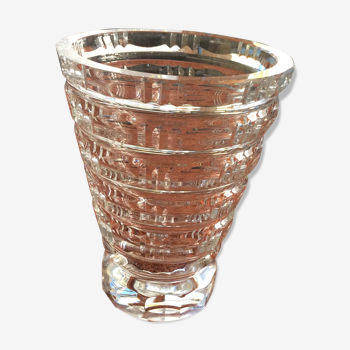 Vase en cristal Daum années 50/60