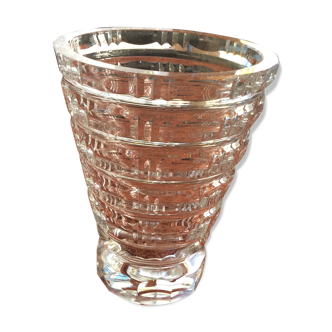50s/60s Daum Crystal vase