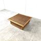 Bamboo coffee table by Dal Vera, 1970s