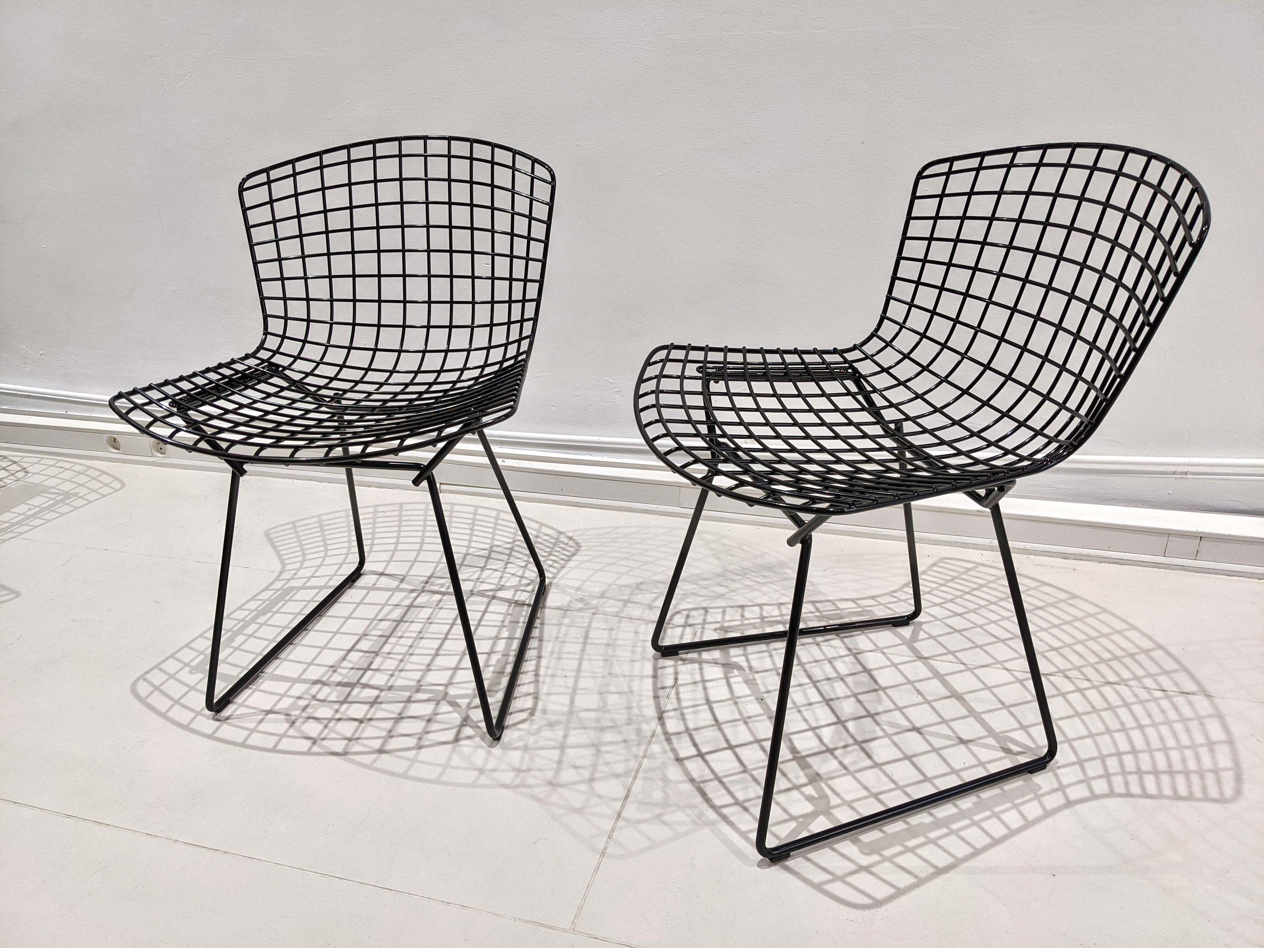 Lot of 4 chairs by Harry Bertoia 80/90