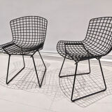 Lot of 4 chairs by Harry Bertoia 80/90