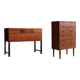 ensemble de 2 armoires | commode | danois