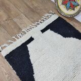 Handcrafted Moroccan Berber Rug 143 X 88 CM