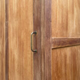 Scandinavian wooden wardrobe