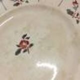 Plat rond Digoin Sarreguemines - modèle "Ninette"