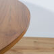 Mid-century teak round dining table, 1970s