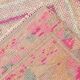 3x11 Soft Pink Turkish Runner Rug, 83x340 Cm