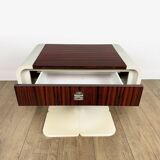 Christian Adam Space Age Bedside Table, 70s