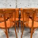 Set of 32 vintage bistro chairs