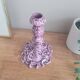 La Redoute x Selency ceramic candle holder 09 mauve