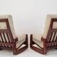 Pair of Mid-century Design Rocking Armchairs,1980's.