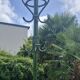 Porte-manteaux perroquet en rotin vert