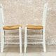 Paire Chaises campagne chic vintage