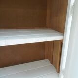 Small buffet, reimagined storage unit in beige.